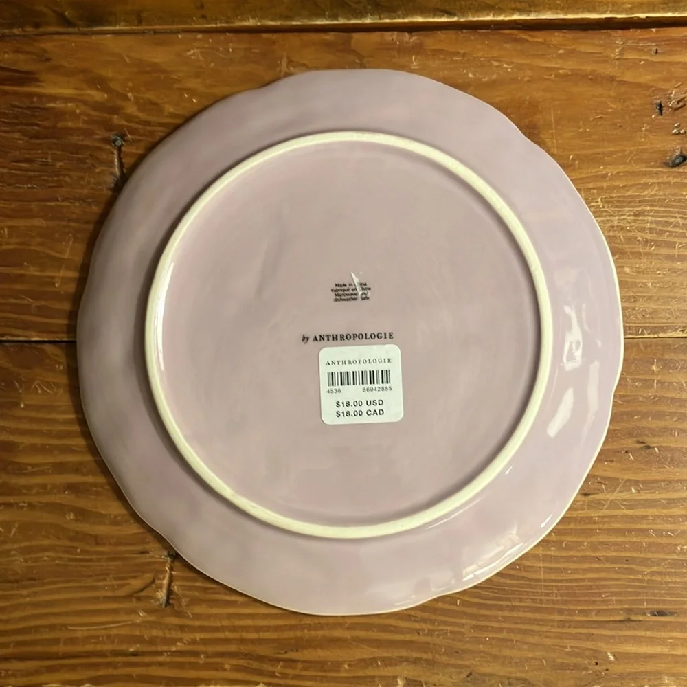 Anthropologie Faye Dessert Plates - set of 4 - NWT - Picture 6 of 6